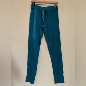 Sundance Bottoms Pants Sweatpants Casual Women Size XS Blue Western Cowgirl